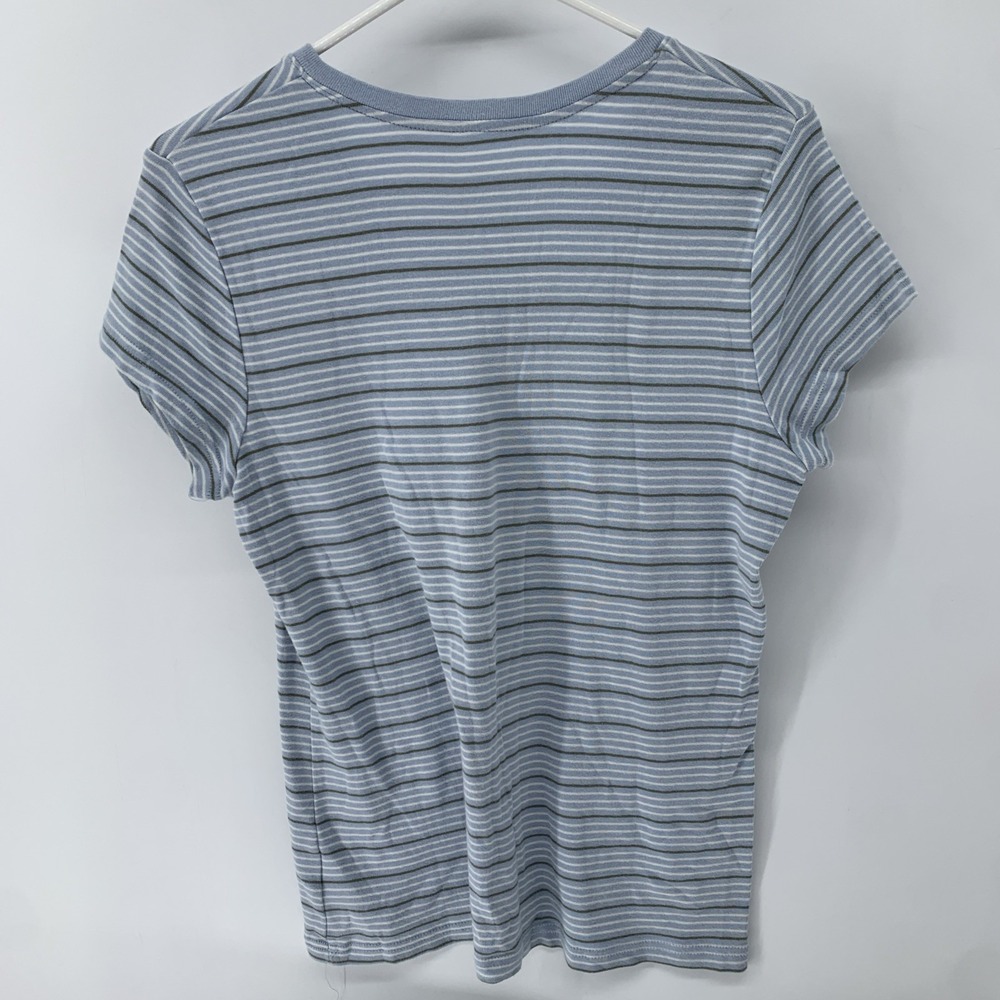 Lot 5 Items Women's Casual Short Sleeve V Neck Tops Denim Hooded Jacket Large - Picture 10 of 16